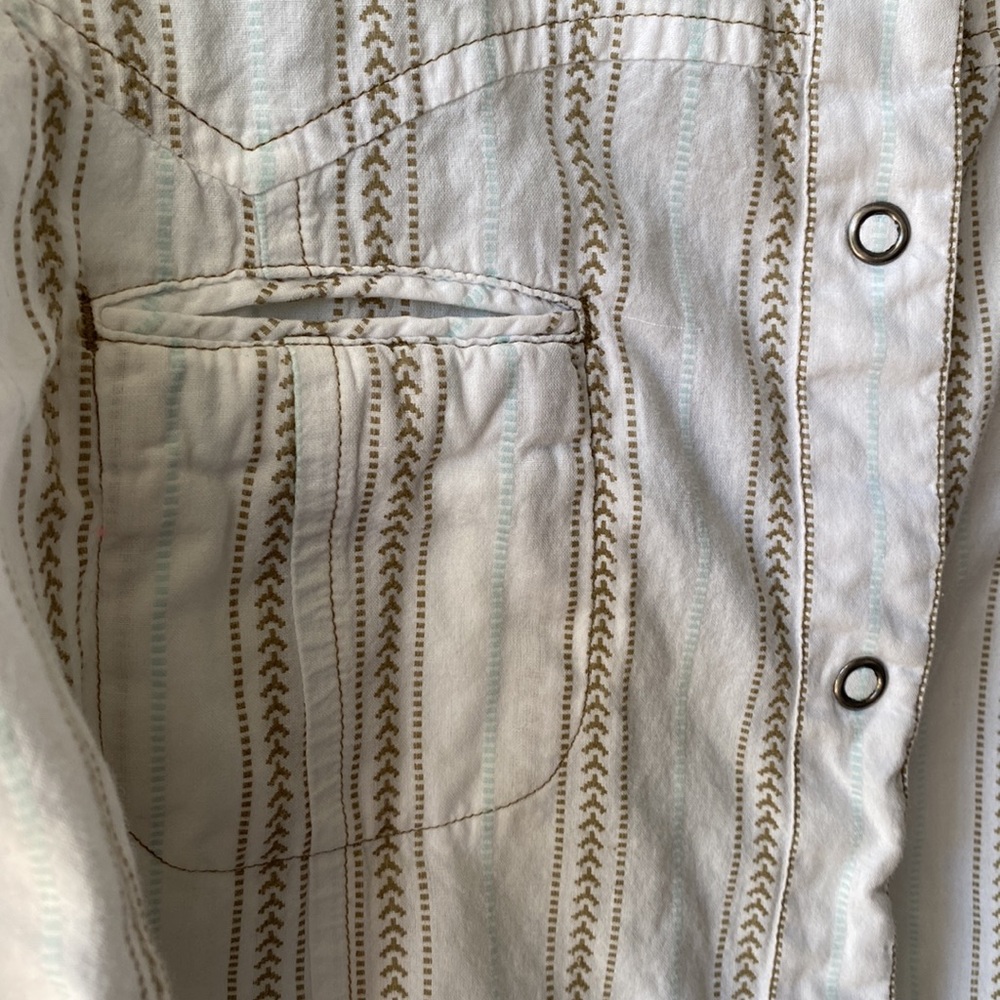 North Face Snap Button Button Down - image 4